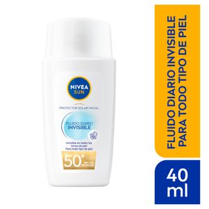 Nivea Sun Protector Solar Fluido Invisible FPS50 - Frasco 40 ml