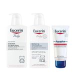 Pack-Eucerin-Baby-Baño---Shampoo-400-ml---Crema-400-ml---Aquaphor-Unguento-49-g