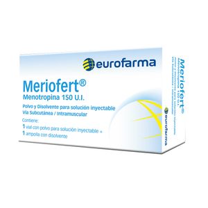 Meriofert 150 UI Polvo y Disolvente para Solución Inyectable - Caja 1 kit