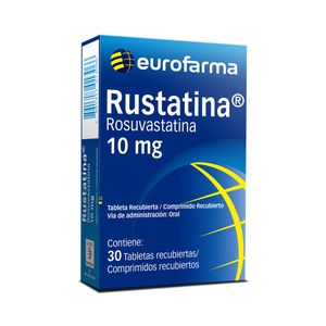 Rustatina 10 mg Comprimidos Recubiertos - Caja 30 und