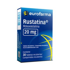 Rustatina 20 mg Comprimidos Recubiertos - Caja 30 und