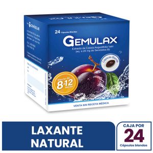 Gemulax Cápsulas Blandas - Caja 24 und