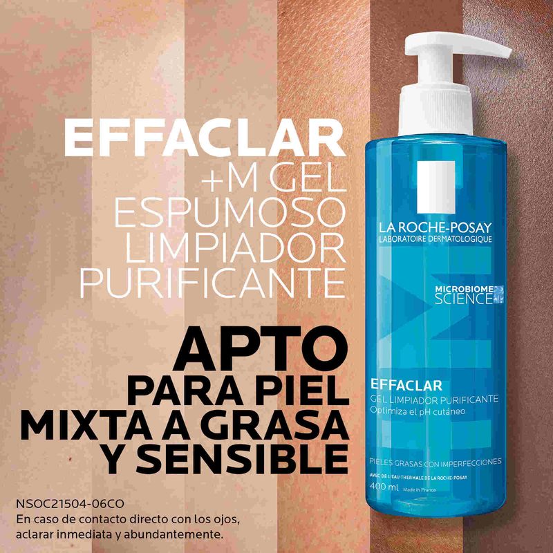 La-Roche-Posay-Effaclar-Gel-Limpiador-Facial---Frasco-400-ml