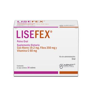 Lisefex Polvo Oral en Sobres - Caja 30 und