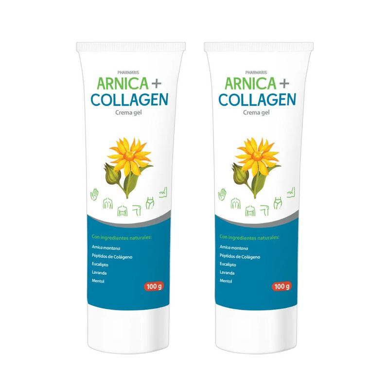 2-x-1-Pharmaris-Arnica---Collagen-Crema-Gel-100-g-c-u