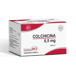 Colchicina 0.5 mg AC Tabletas - Blíster 10 und