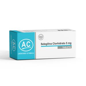 Selegilina Clorhidrato 5 mg AC Tabletas - Blíster 10 und