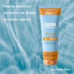Isdin--Gel-Cream-Fotoprotector-SPF50---Tubo-250-ml