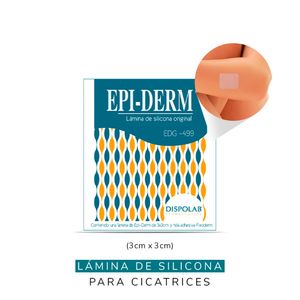 EpiDerm Lámina de silicona EDG 499 (3 x 3 cm) - Caja 1 und