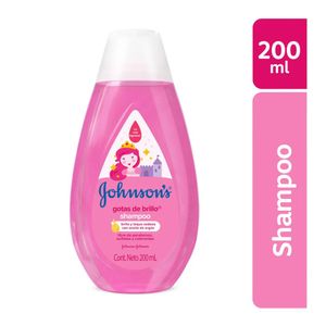 Johnson's Baby Gotas de Brillo Shampoo - Frasco 200 ml