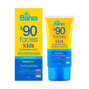 Bahia Faces Kids Bloqueador Facial SPF90 - Frasco 120 ml
