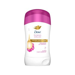Dove Tono Uniforme Orquídeas Antitranspirante en Barra - Frasco 45 g