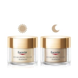 Pack Eucerin Hyaluron Filler + Elasticity Crema Día 50 ml + Noche 50 ml