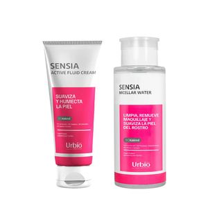 Pack Urbio Sensia Active Fluid Cream 40 ml + Micellar Water 300 ml