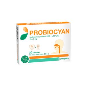 Probiocyan Cápsulas - Caja 30 und