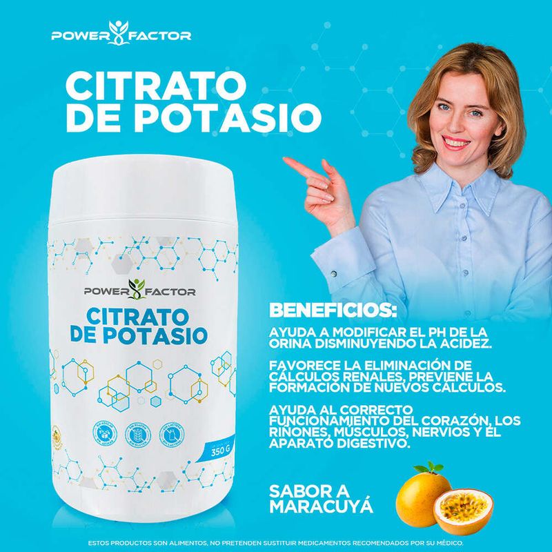Power-Factor-Citrato-de-Potasio-en-Polvo-Sabor-Maracuya---Frasco-350-g