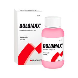 Dolomax 100 mg/5 ml Suspensión Oral - Frasco 60 ml