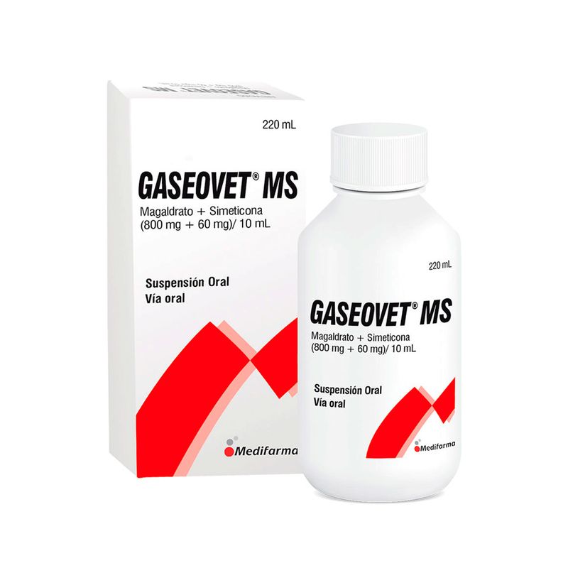 Gaseovet-MS-800-mg---60-mg-10-ml-Suspension-Oral---Frasco-220-ml