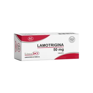 Lamotrigina 50 mg AC Tabletas - Blíster 20 und