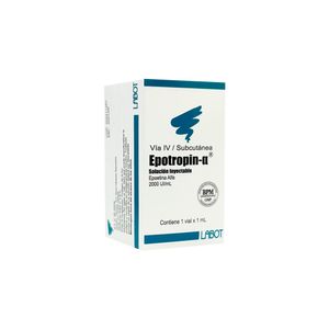 Epotropin A 2000 UI/ml Solución Inyectable - Vial 1 ml