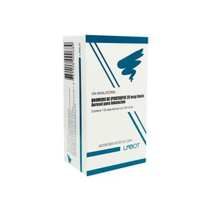 Bromuro de Ipratropio 20 mcg Aerosol para Inhalación - Frasco 200 dss