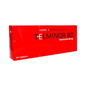 Telminor 80 mg Tabletas - Caja 30 und