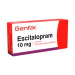 Escitalopram-10-mg-GF-Comprimidos-Recubiertos---Caja-28-und