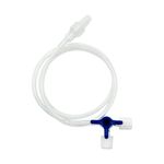 IQ-Medic-Llave-Triple-Via-con-Extension-de-30-cm---Bolsa-1-und