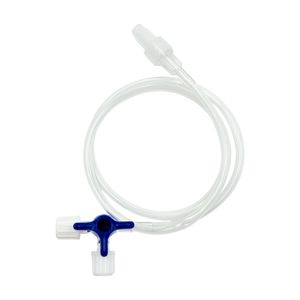 IQ Medic Llave Triple Vía con Extensión de 50 cm - Bolsa 1 und