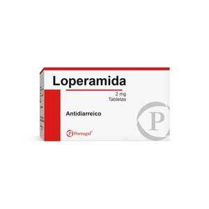 Loperamida 2 mg PT Comprimidos - Blíster 10 und