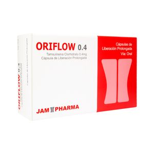 Oriflow 0.4 mg Cápsulas de Liberación Prolongada - Caja 30 und