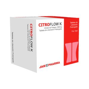 Citroflow K 1080 mg Tabletas de Liberación Prolongada - Caja 50 und