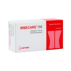 Irbecard 150 mg Tabletas Recubiertas - Caja 30 und