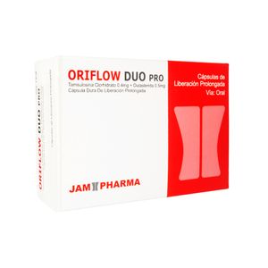 Oriflow Duo Pro 0.4 mg + 0.5 mg Cápsulas Duras - Caja 30 und