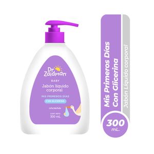 Dr. Zaidman Jabón Líquido Mis Primeros Días - Frasco 300 ml