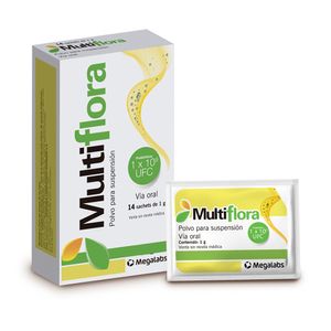 Multiflora Polvo para Suspensión en Sobres - Caja 14 und