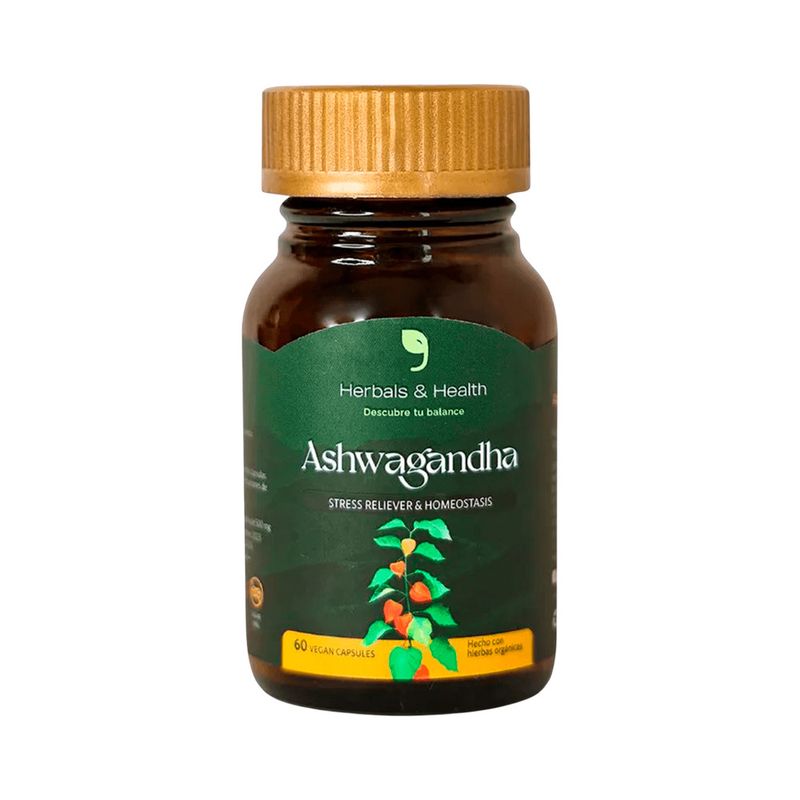 Herbals---Health-Ashwagandha-Capsulas---Frasco-60-und