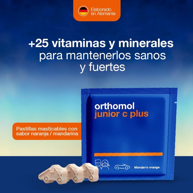 Orthomol-Junior-C-Plus-Tabletas-Masticables---Caja-30-und