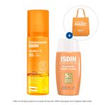 Pack-Isdin-Fotoprotector-Hydro-Oil-Spray-200-ml---Fusion-Water-Magic-Glow-50-ml