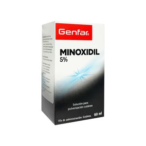 Minoxidil 5% GF Solución para Pulverización Cutánea - Frasco 60 ml
