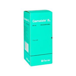 Gamalate B6 Solución Oral - Frasco 80 ml