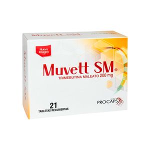 Muvett SM 200 mg Tabletas Recubiertas - Caja 21 und