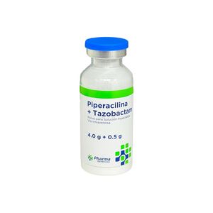 Piperacilina 4.0 g + Tazobactam 0.5 g PH Polvo para Solución Inyectable - Vial 1 und