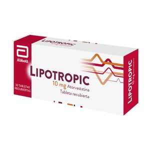 Lipotropic 10 mg Tabletas Recubiertas - Caja 30 und