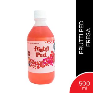 Frutti Ped Bebida Rehidratante Sabor Fresa - Frasco 500 ml