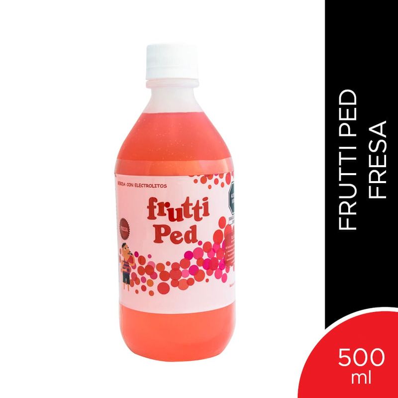 Frutti-Ped-Bebida-Rehidratante-Sabor-Fresa---Frasco-500-ml