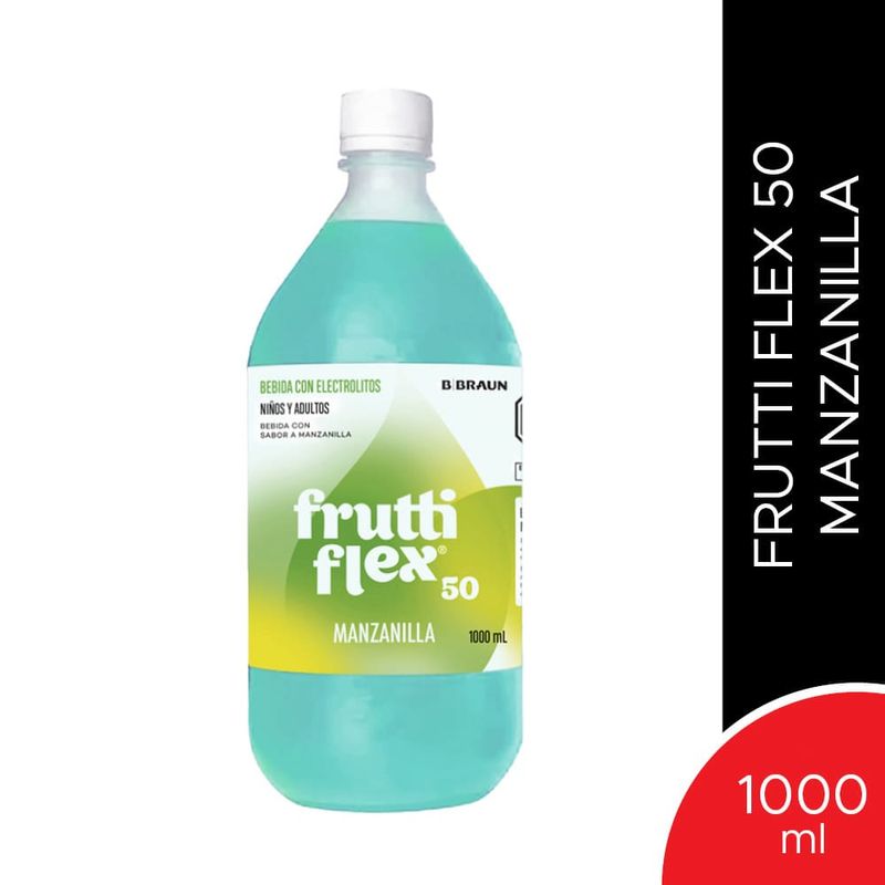Frutti-Flex-50-Bebida-Rehidratante-Sabor-Manzanilla---Frasco-1000-ml