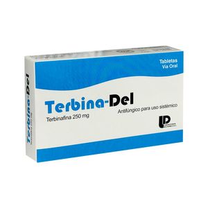 Terbina Del 250 mg Tabletas - Blíster 10 und