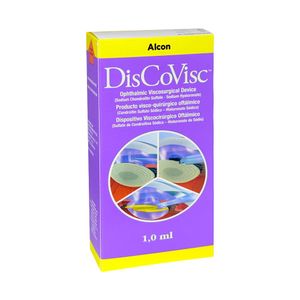 Discovisc 1 ml Viscoquirúrgico Oftálmico - Caja 1 kit
