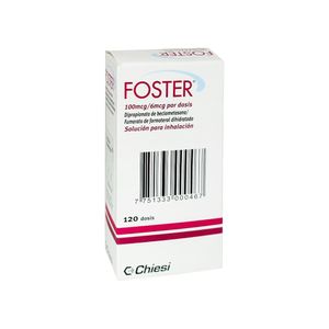 Foster 100 mcg/6 mcg Solución para Inhalación - Frasco 120 dss